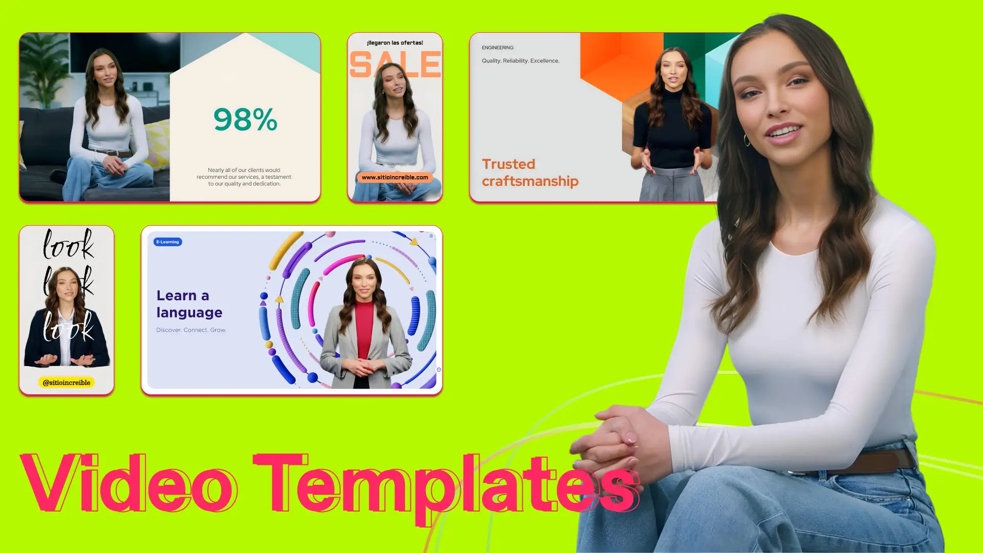 模板化视频制作